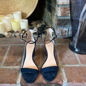 I•N•C Kivah Faux Suede Heeled Sandal